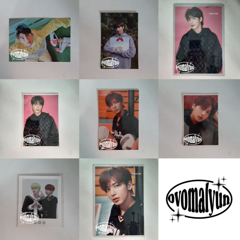 Taehyun TXT Photocard Postcard PC Drama Magic Hour Broadcast BC