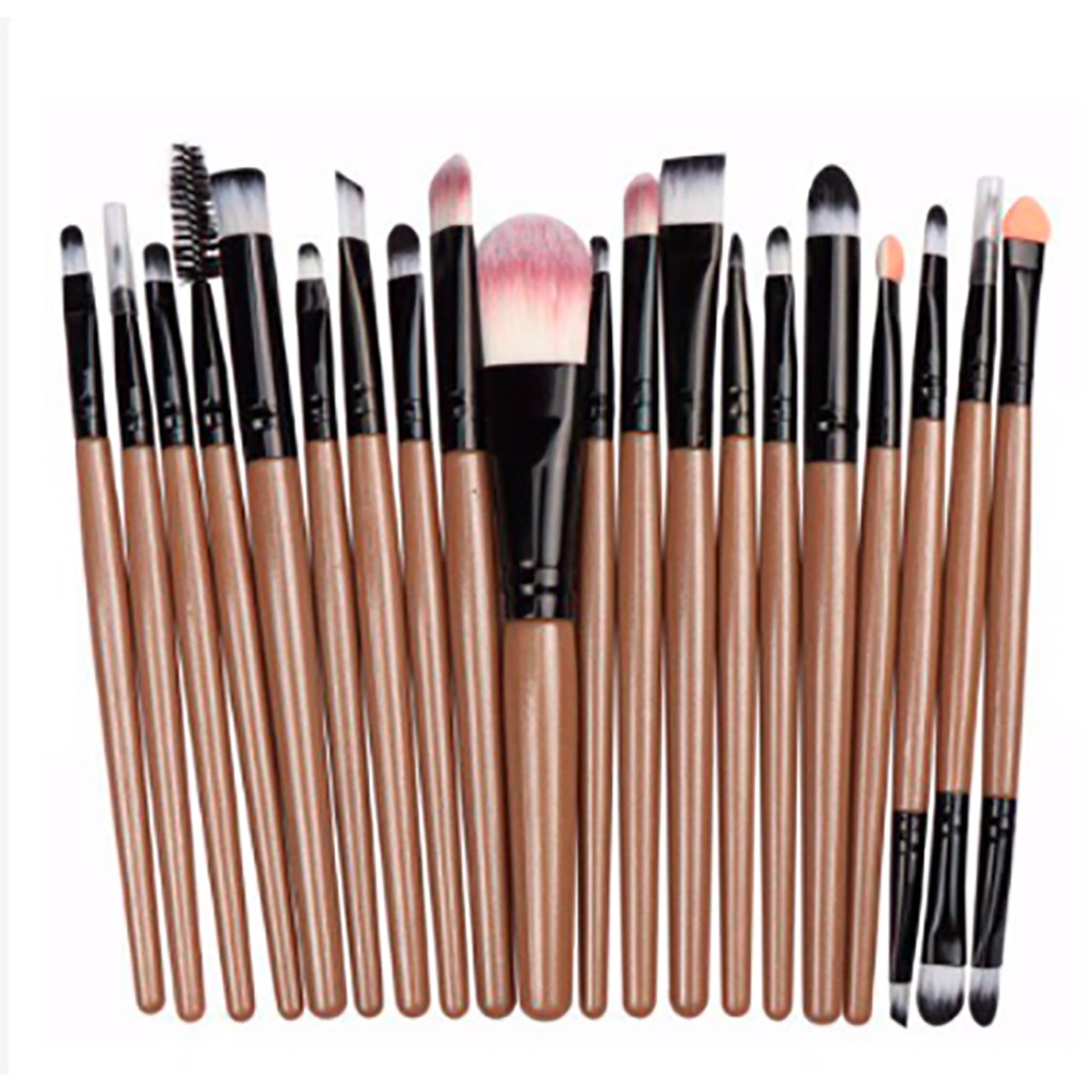 Kuas Make up Brush Make Up isi 20 Pcs Kuas Make UP Kosmetik 20 In 1 Set Paket Kuas Makeup Lengkap