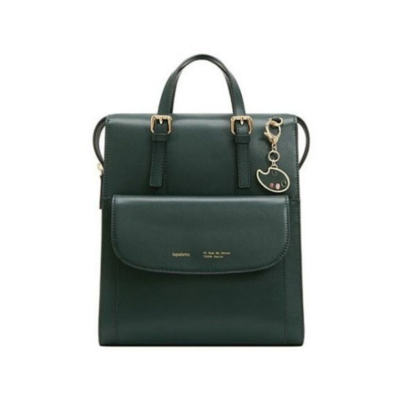 Lapalette Picardie Small Backpack Dark Green Jukyung True Beauty Free gift Laneige