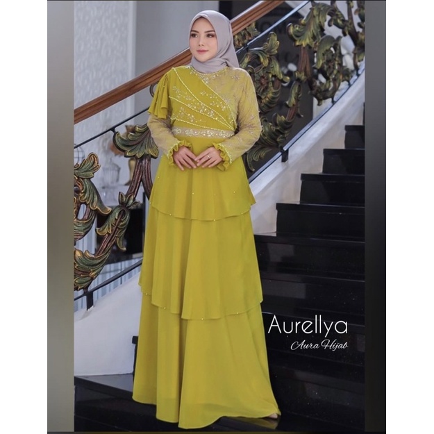 Aurellya Gown By Aura hijab