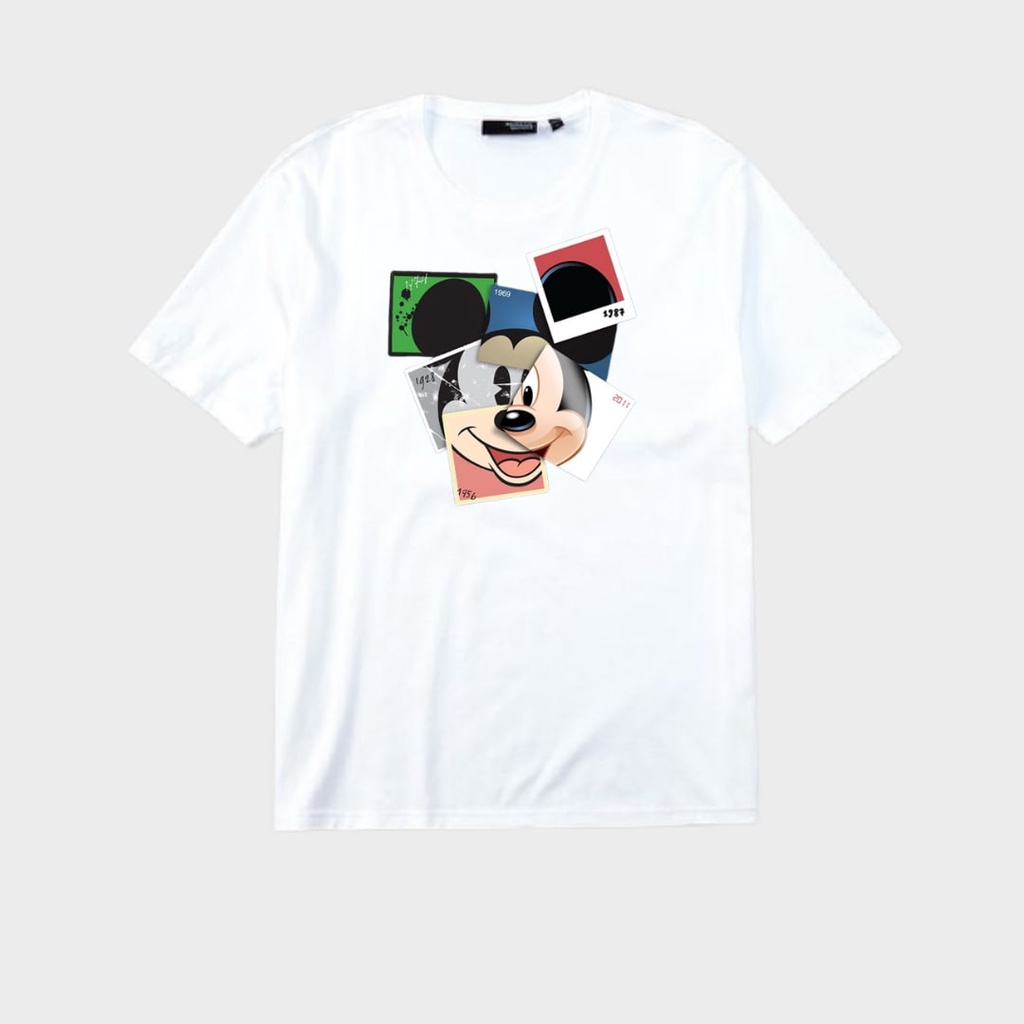 Clothing May - Kaos  Mickeymouse Kaos Koas Dewasa Anak Karater Distro Kekinin T Shirt Tshirt T-Shirt Premium Murah Unisex Wanita Perempuan Pria Laki-Laki Cowok Cewek Bahan Cotton Combed 30S Katun Kombed Sablon Dtf Murah Premium Oversize Kaus Oblong