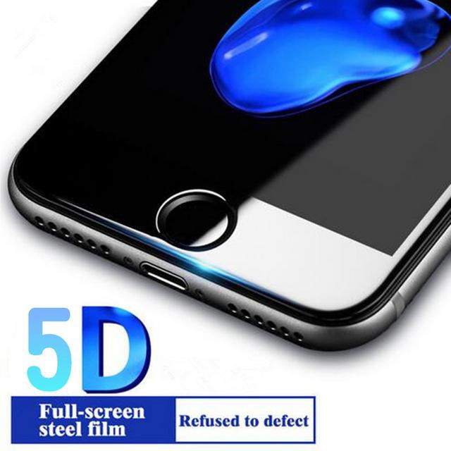 Tempered Glass for iPhone 7 Plus / iPhone 8 Plus- Anti Gores Kaca FULL - Screen Guard 9D 10D