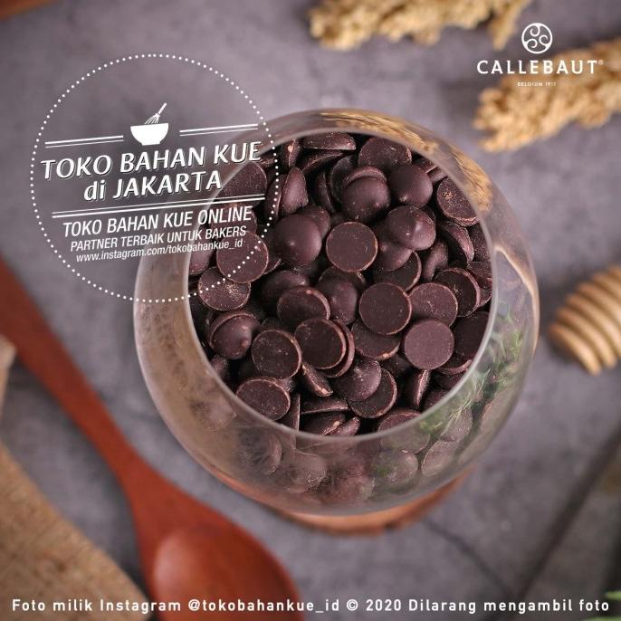 

Callebaut Chocolate Dark Couverture POWER 80% 100gr Coklat Coin Bitter TERLARIS TERPERCAYA ORIGINAL