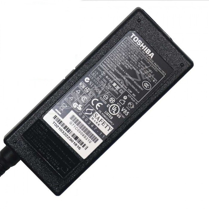 TOSHIBA193425525PKP | ADAPTOR TOSHIBA 19V 3.42A DC (5.5*2.5) PANJANG + KABEL POWER