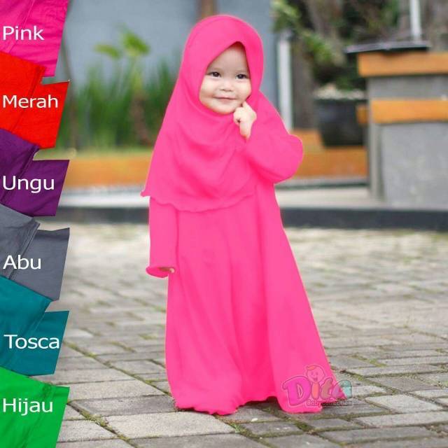 Set Gamis Basic Kids Naura