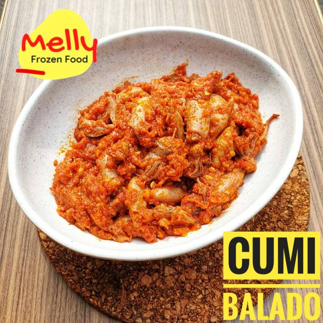 

Cumi Balado Frozen Food Nyonya Melly (300 GR)