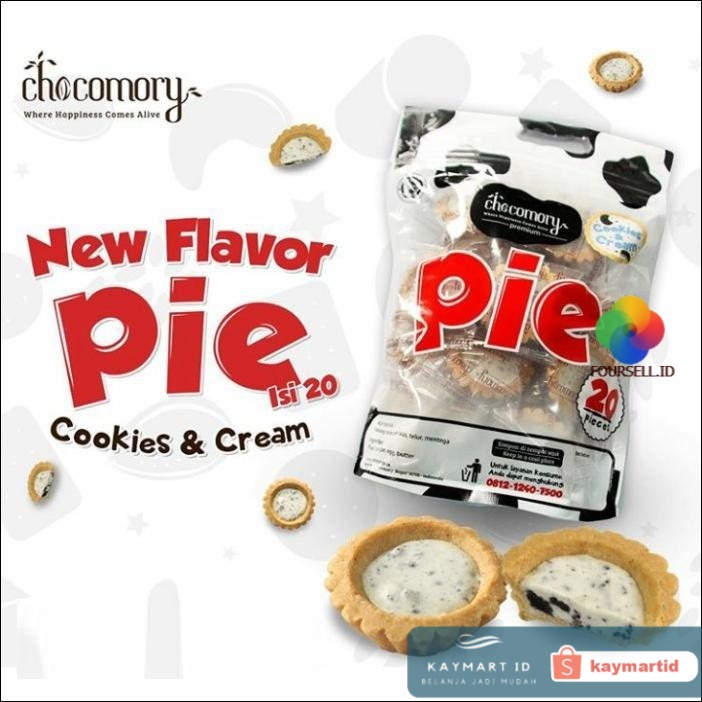 

Chocomory - Pie COOKIES N CREAM Pie Susu Dari Cimory