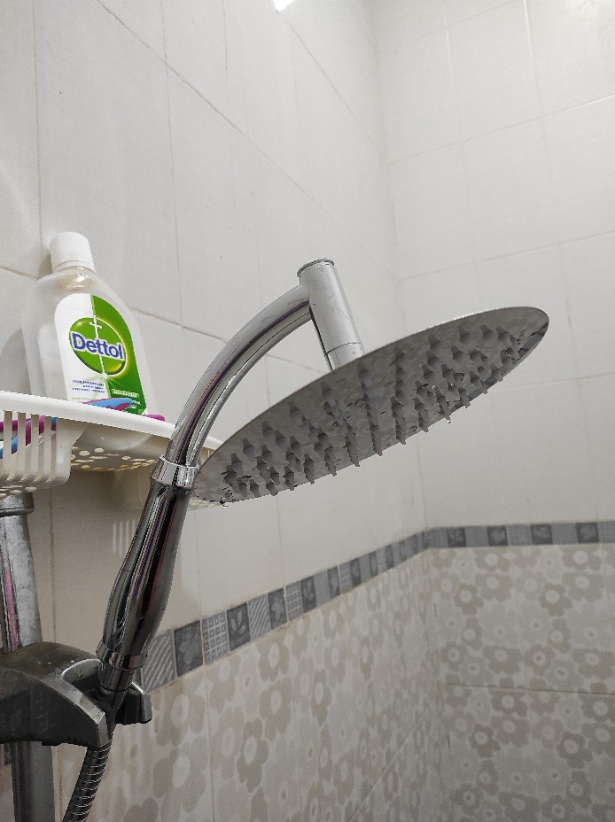 Kepala Shower Mandi Rainfall Stainless Steel Round Shower - 201/jk Store