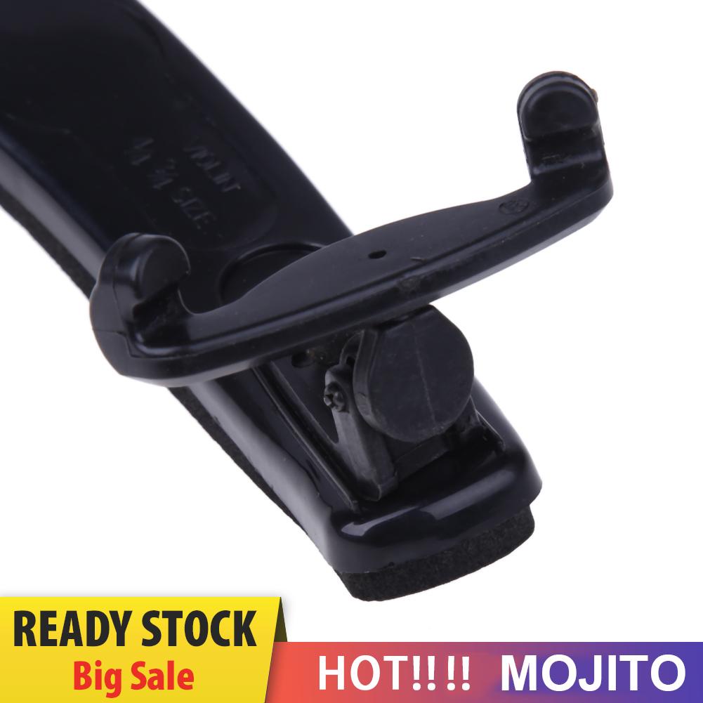 Shoulder Rest Adjustable Warna Hitam Untuk Biola 3 / 4 4 / 4 1 / 2