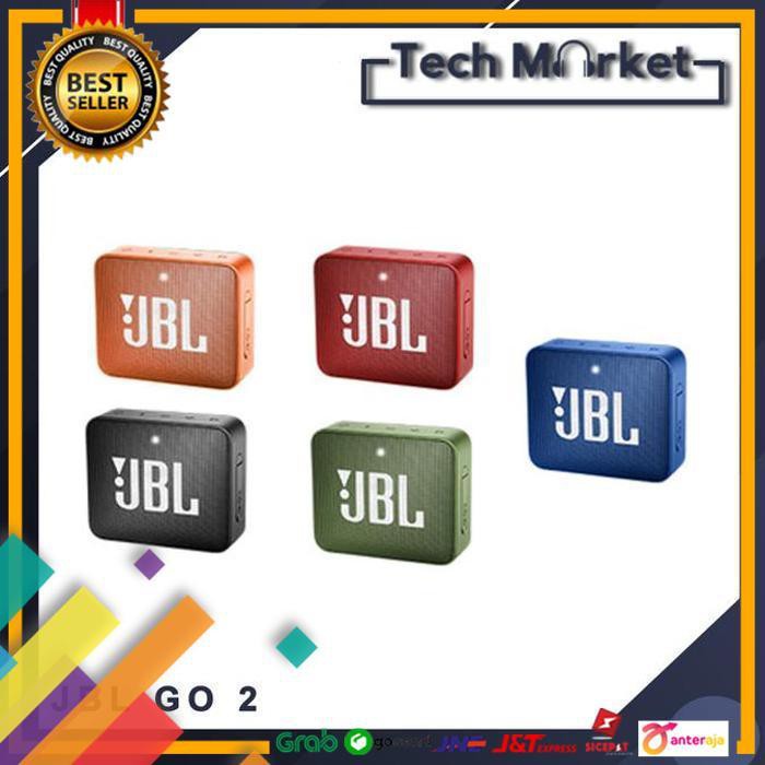 HOT SALE.. JBL GO 2 / GO2 BLUETOOTH PORTABLE SPEAKER BNIB ORIGINAL - BLUE ..TERMURAH