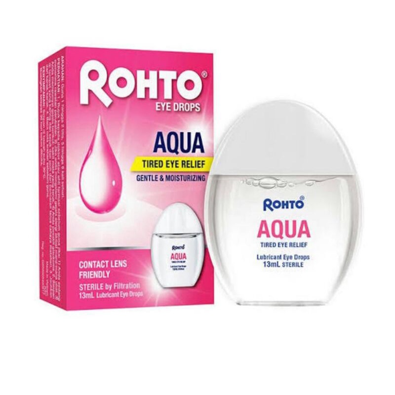 Rohto Eye Drops Tetes Mata 13 ml COOL/AQUA/DRY AID