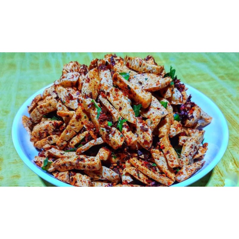 

Basreng pedas daun jeruk