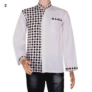 Baju Koko Luqman Lengan Panjang Motif 1