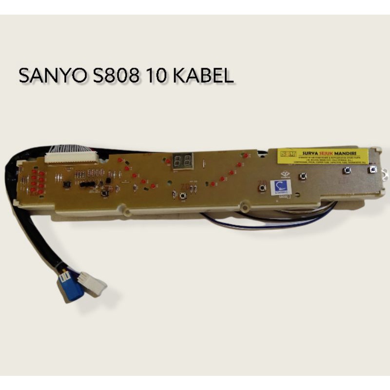 PCB MESIN CUCI SANYO ASW-86SB PCB MESIN CUCI SANYO TIPE ASW-86SB