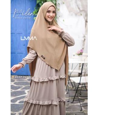 ➣ Bergo Fenomenal Milea UMMA Syari khimar jersey Khimar Milea mom UMMA ❅