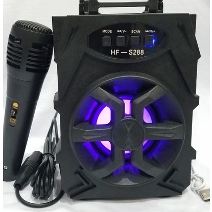 Speaker Bluetooth Karaoke  6,5 inch KIMISO 338 XTM 881 8118 ST5001 SK15 S288 MKC668 KDS1886 SQRS003-S288 3 inch
