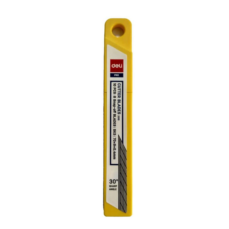 

Isi Pisau Cutter Deli Runcing (30 derajat) Stainless SK5 no. 2015 SPECIAL