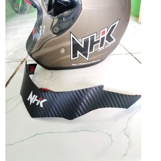 Bagus Dipakai.. spoiler helm nhk r6 motif carbone