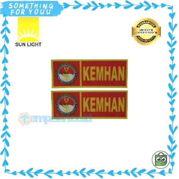 

Produk Unggulan Sfy Stiker Sign Plat Kementrian Pertahanan Kemhan Terlaris