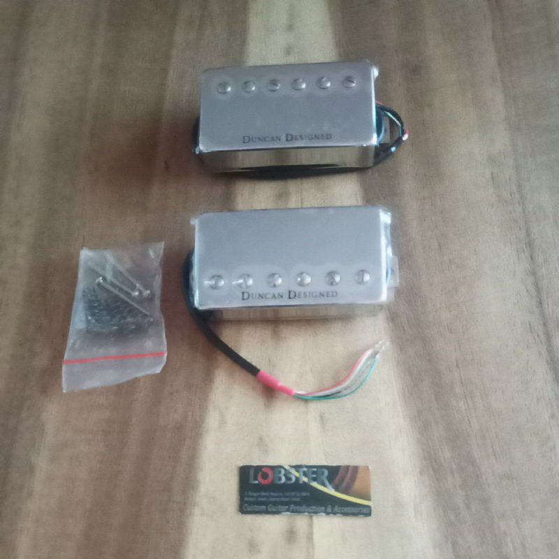 Pickup Duncan Designed HB-103 N HB- 103 B Chrome Cover 4 Conductor
