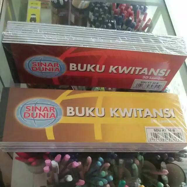 

Buku kwitansi sinar dunia