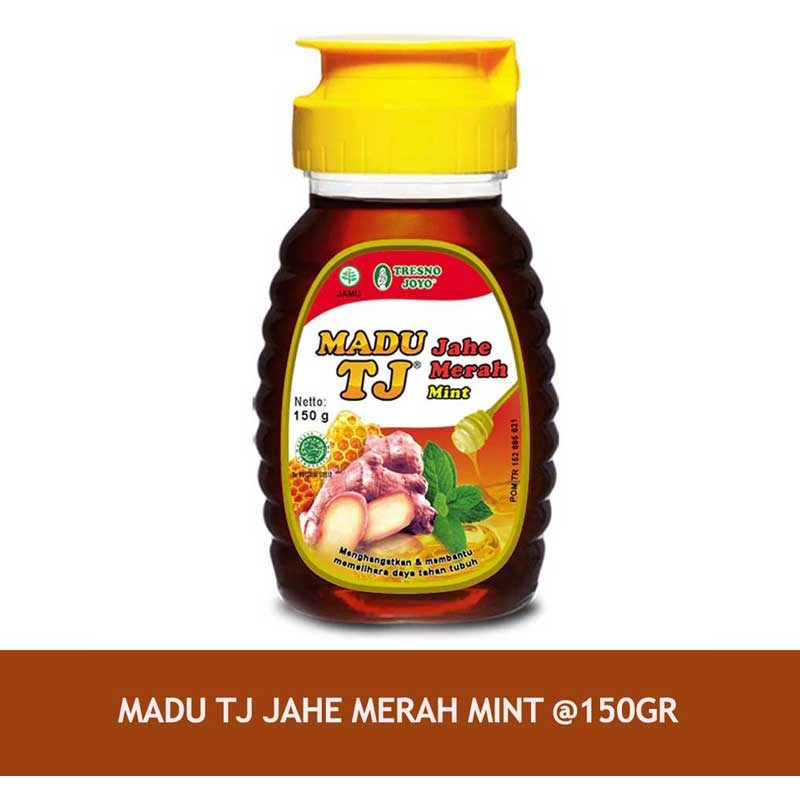 

Tresno Joyo Madu TJ Jahe Merah Mint 150 g