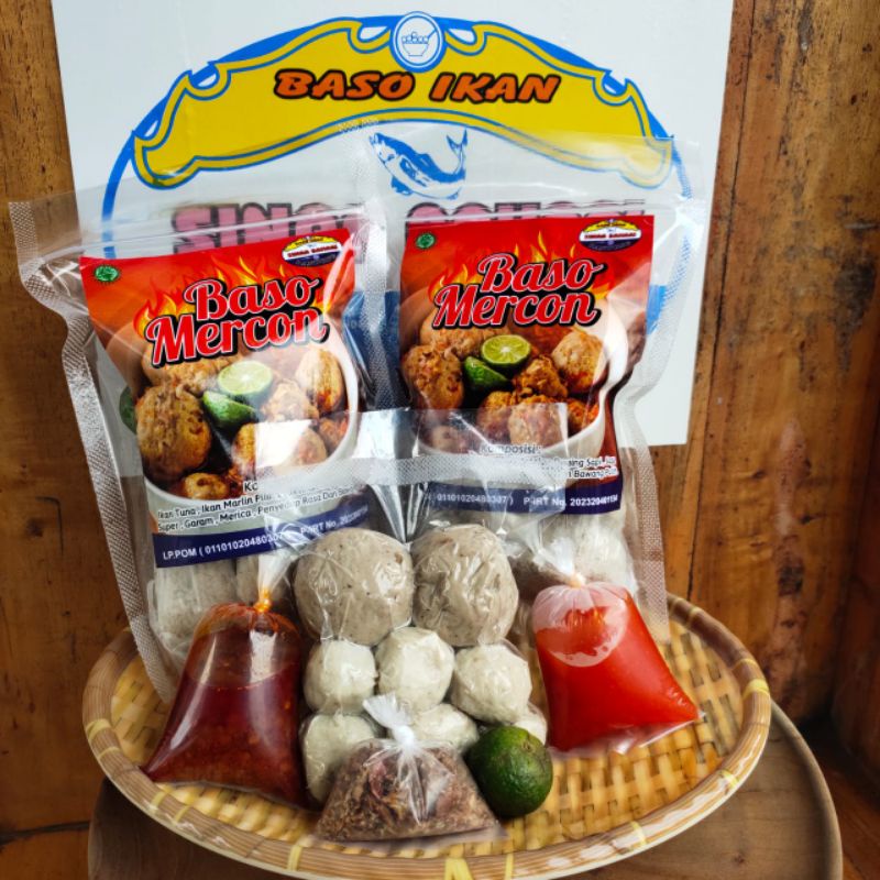 

Baso Ikan Bahari Mercon
