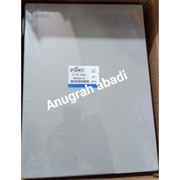 box fiber ukuran 30x40x17 ip 66 merk Fort