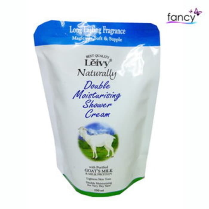 

LEIVY SHOWER CREAM GOATS MILK 250ml POUCH