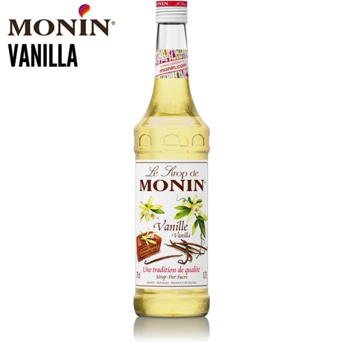 

SIRUP- SIRUP SYRUP MONIN VANILLA 700ML (READY STOCK) -SIRUP.