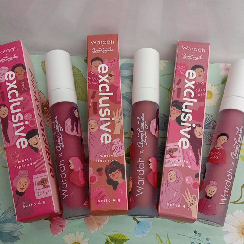 Wardah Exlusive Matte Special Edition Ayang Cempaka