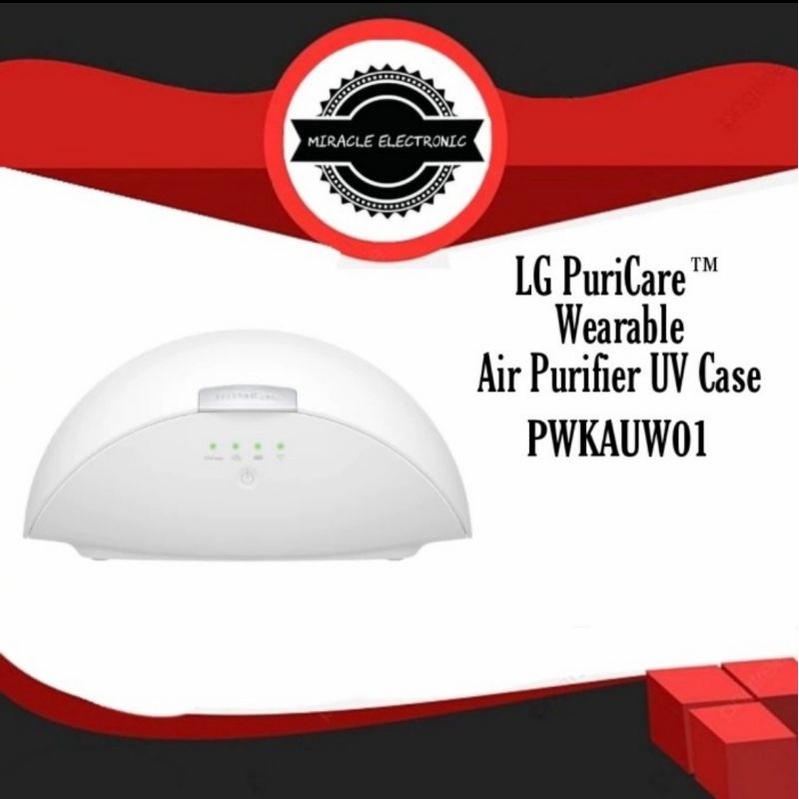 LG - PuriCare™ Wearable Air Purifier UV Case - PWKAUW01