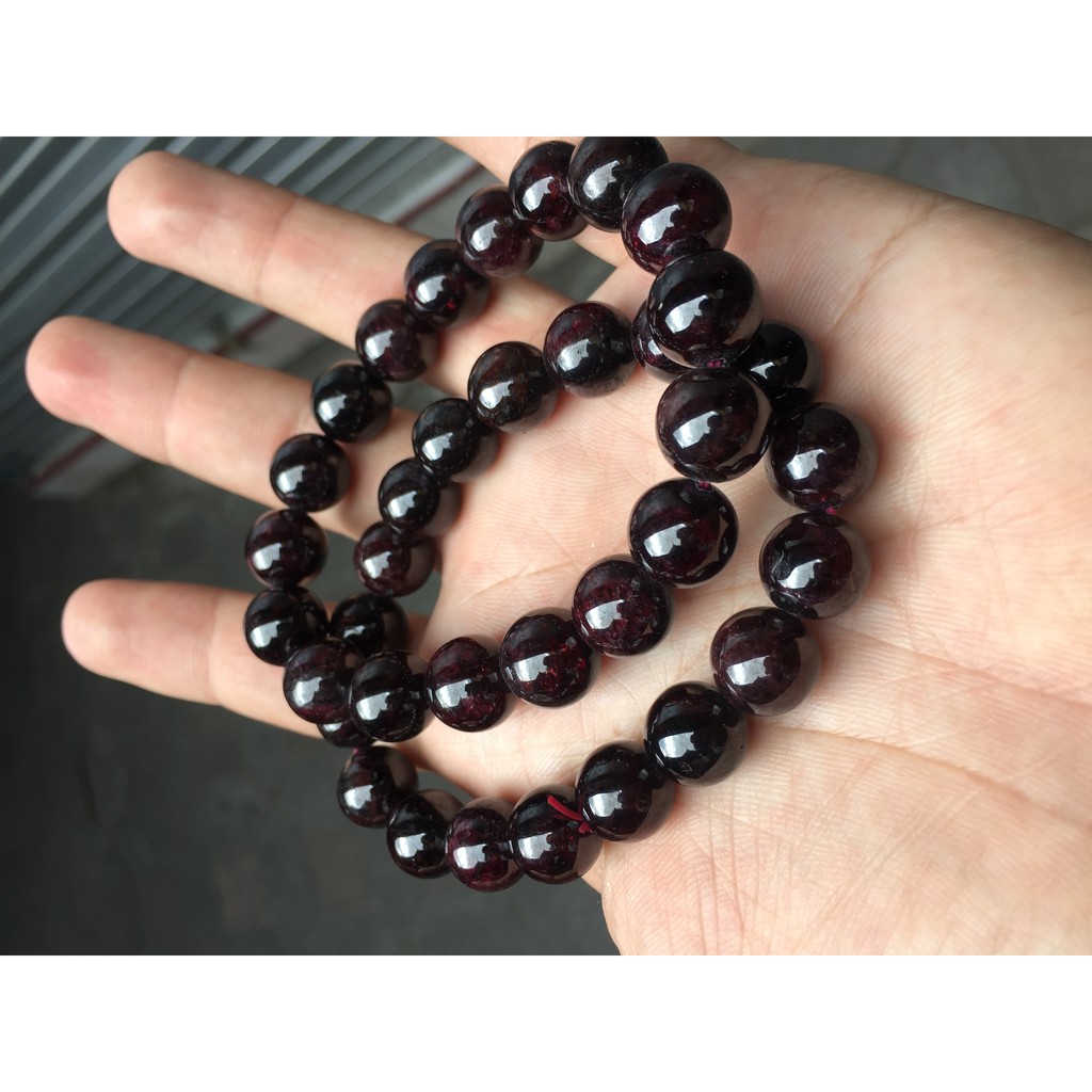 GELANG BATU GARNET ASLI
