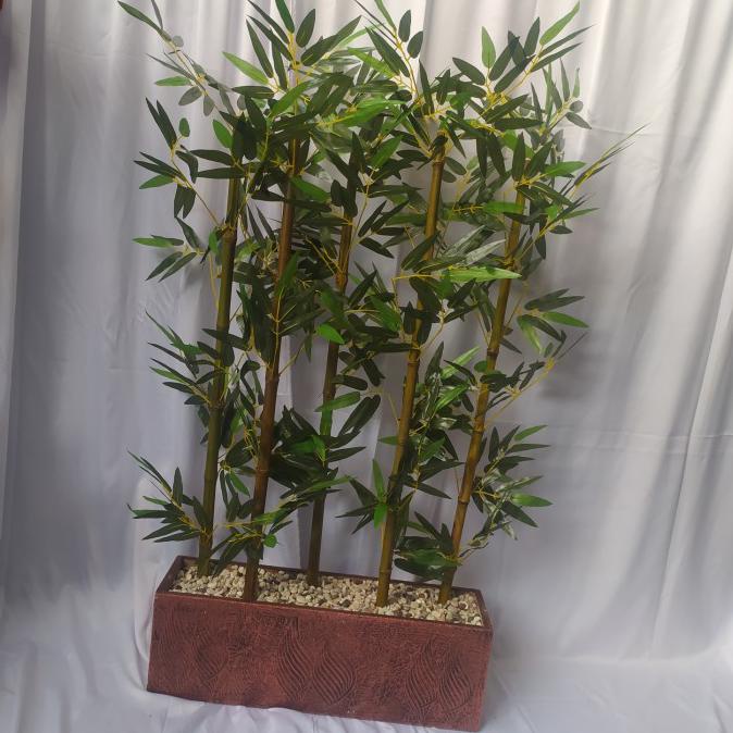 Bambu Partisi - Bambu Plastik- Partisi Bambu- Partisi Ruangan- Hiasan