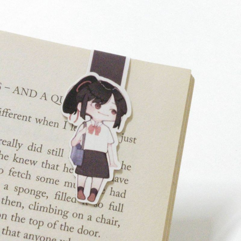 

Magnetic Bookmark Kimi no Nawa / Your Name Custom - Pembatas Buku Magnet Anime Lucu