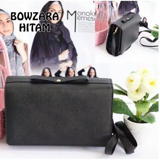 OTS 380 - tas wanita sling bag Zara Bow Pita / tas selempang / tas main / tas kerja / tas fashion