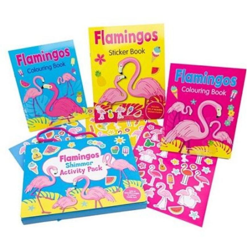 

FLAMINGOS SHIMMER ACTIVITY PACK