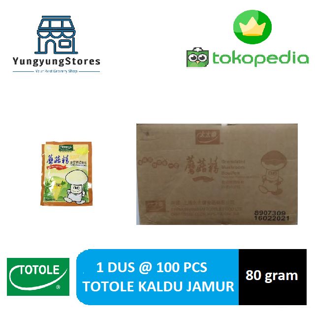 

BURUAN BELI - 1 DUS ISI 100 PCS TOTOLE KALDU JAMUR 80 GRAM