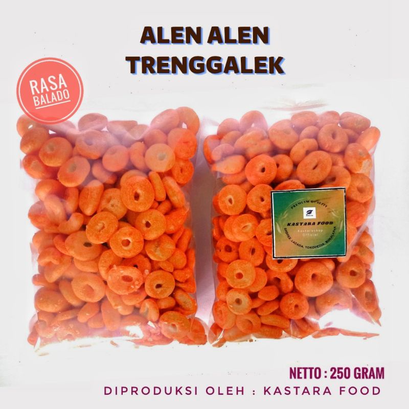

SNACK CEMILAN ALEN ALEN TRENGGALEK RASA BALADO PEDAS