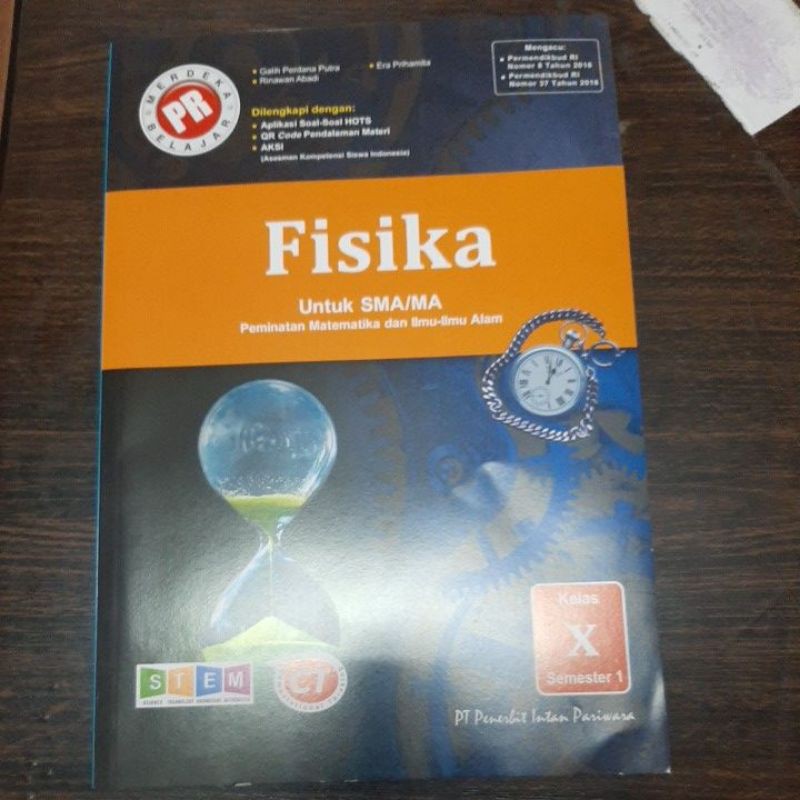 Buku PR kelas 10/ X /SMA/MA semester 1 K13-Fisika