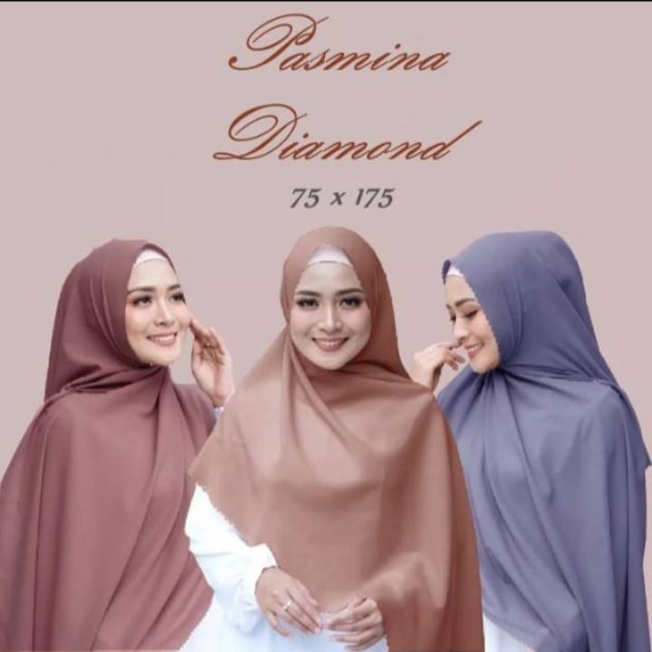 Pashmina Diamond Lasercut / Pashmina Lasercut Premium