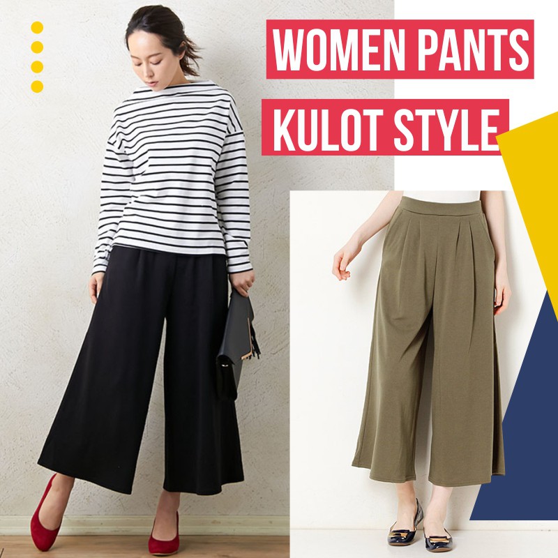  Celana  Kulot  Wanita Woman Pants  Kulot  Style  Celana  