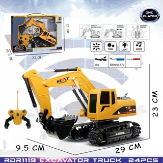 Jual rc excavator bego crane mainan 