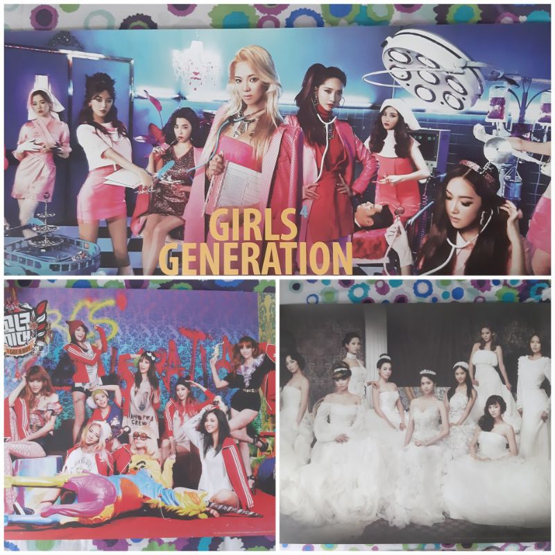 SNSD GIRLS GENERATION OFFICIAL POSTER THE BOYS I GOT A BOY MR MR