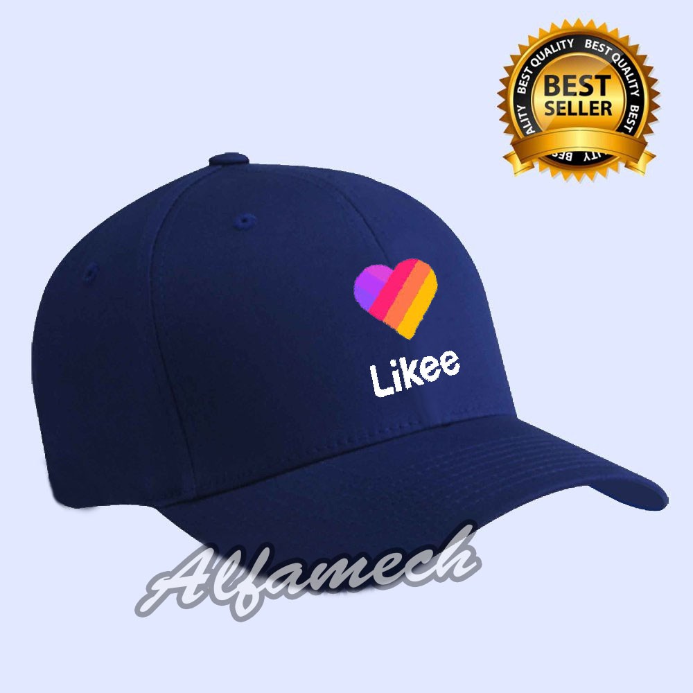 KEREN  Topi BASEBALL LIKEE LIKE Distro Pria Wanita polos TERLARIS AKS