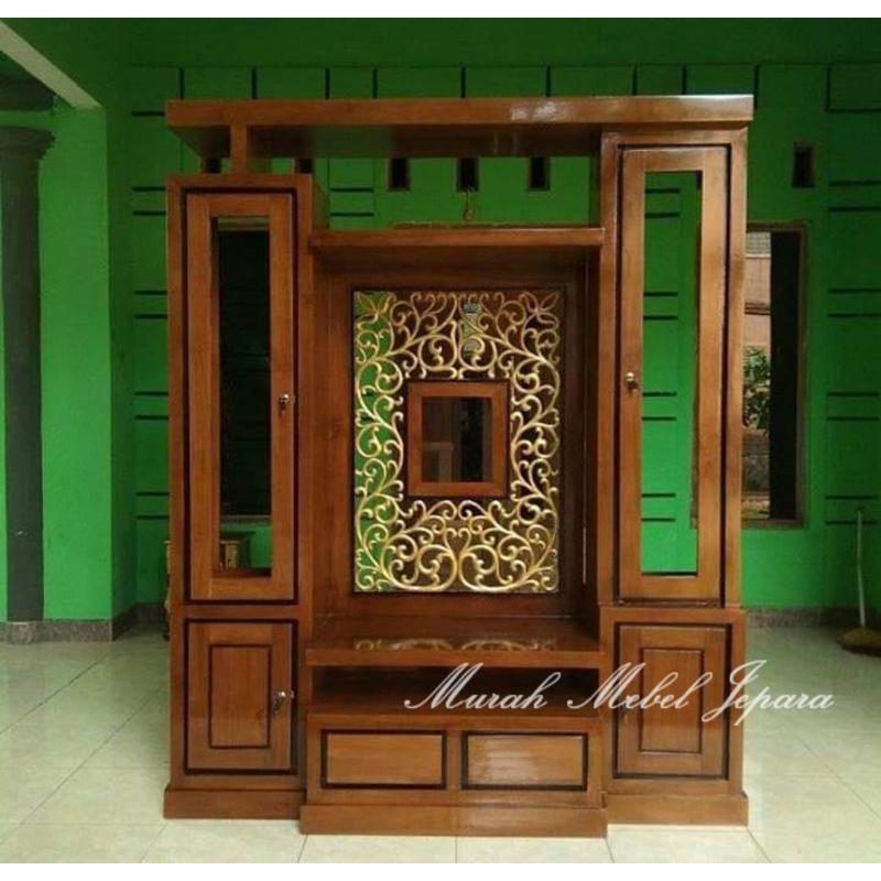 Jual Bufet Tv Jati Penyekat Ruangan Shopee Indonesia