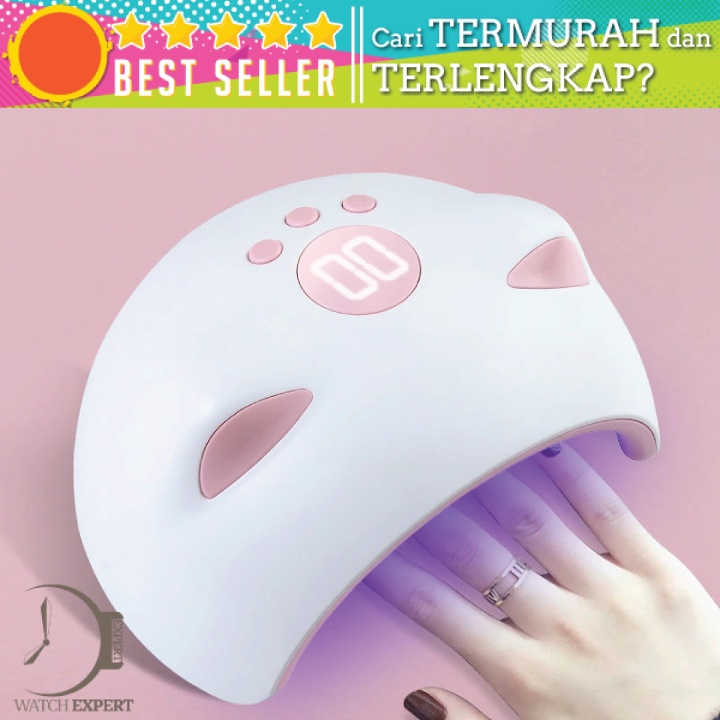 Bisa COD Alat Pengering Kutek Kuku UV LED Nail Dryer 60 Watt 20 LED - SUN M4