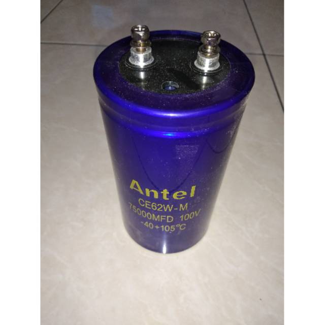 Elco 75000 UF 100 V ANTEL