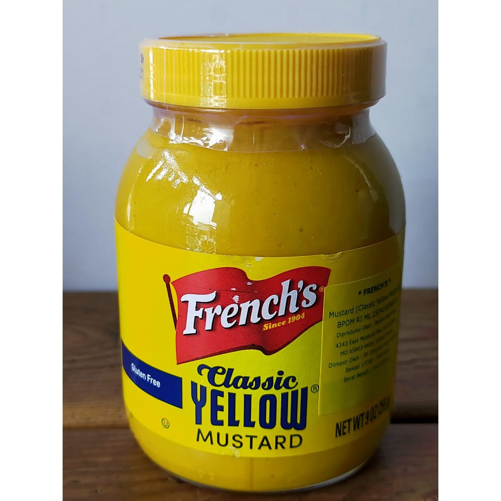 

French's classic yellow mustard