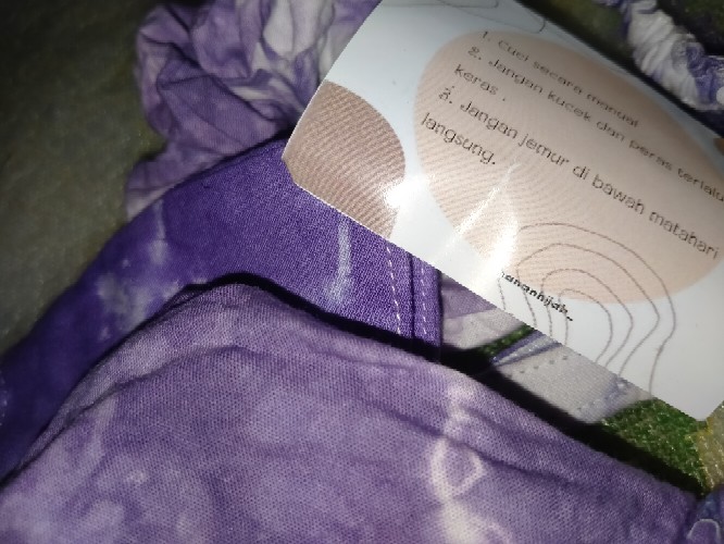 Paket Masker Tie Dye + Konektor Masker Hijab + Ikat Rambut